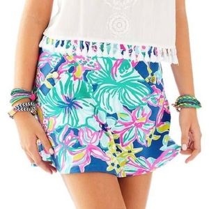 Lilly Pulitzer Madison Skort in Iris Blue Size S